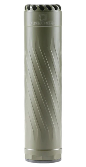 Anechoic X35OD Anechox 35 9mm/350Legend/338Lapua 1.62" Olive Titanium/Stainless Steel 1/2"x28