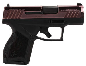 Taurus 1-GX4M931-10RG GX4  Micro-Compact Frame 9mm Luger 10+1 3.06" Satin Black DLC Stainless Steel Barrel, Rose Gold PVD Serrated Alloy Steel Slide, Matte Black Stainless Steel Frame, Textured Grip