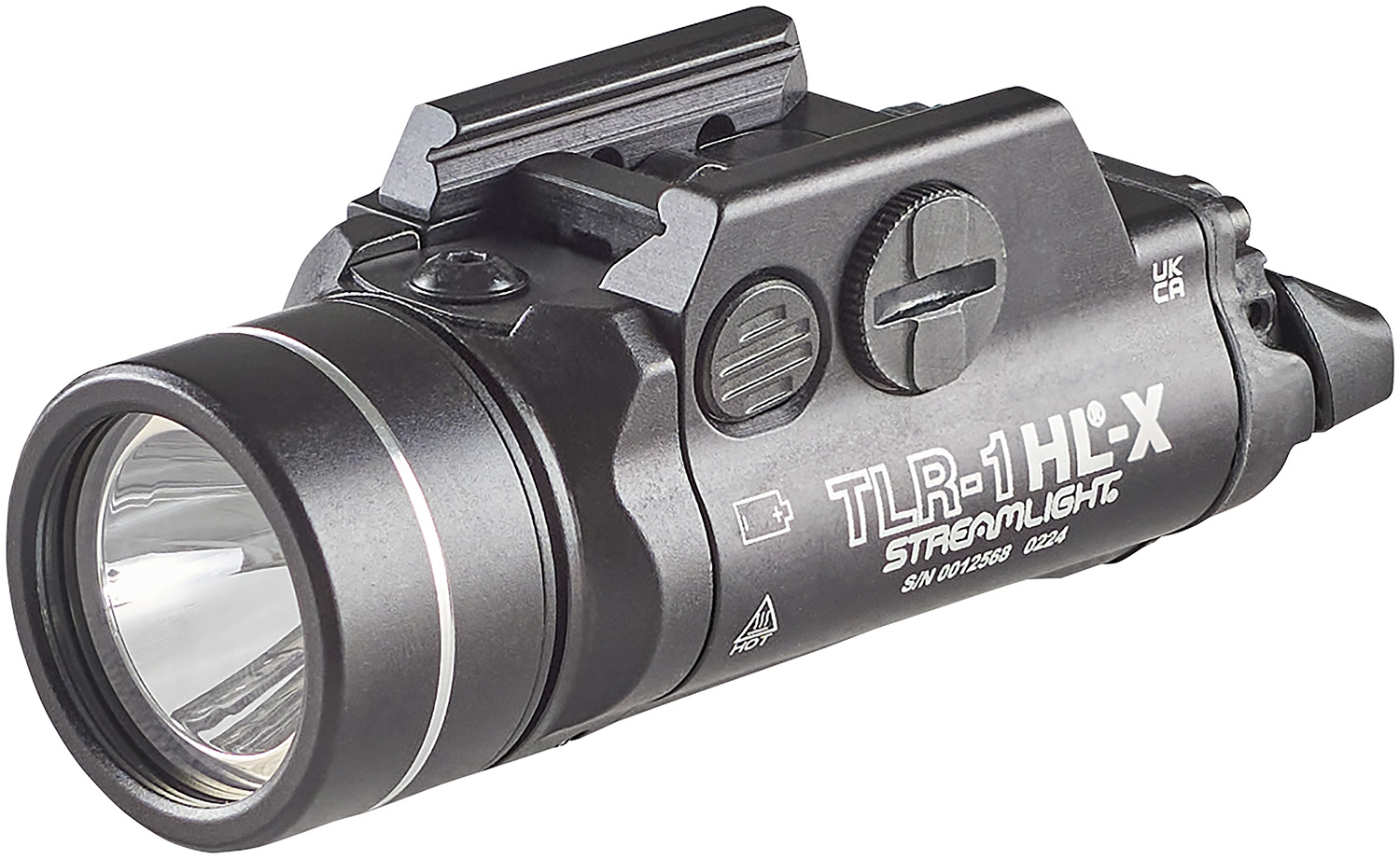 Streamlight 69500 TLR-1 HL-X Black 6000 Series Aluminum 1000 Lumens