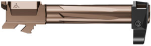 Radian Weapons R0860 Ramjet & Afterburner Combo 9mm Luger Compatible w/Glock 43X, Bronze Stainless Steel