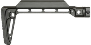 Midwest Industries MIMINF Minimalistic Fixed Stock Black 6061 Aluminum Fixed