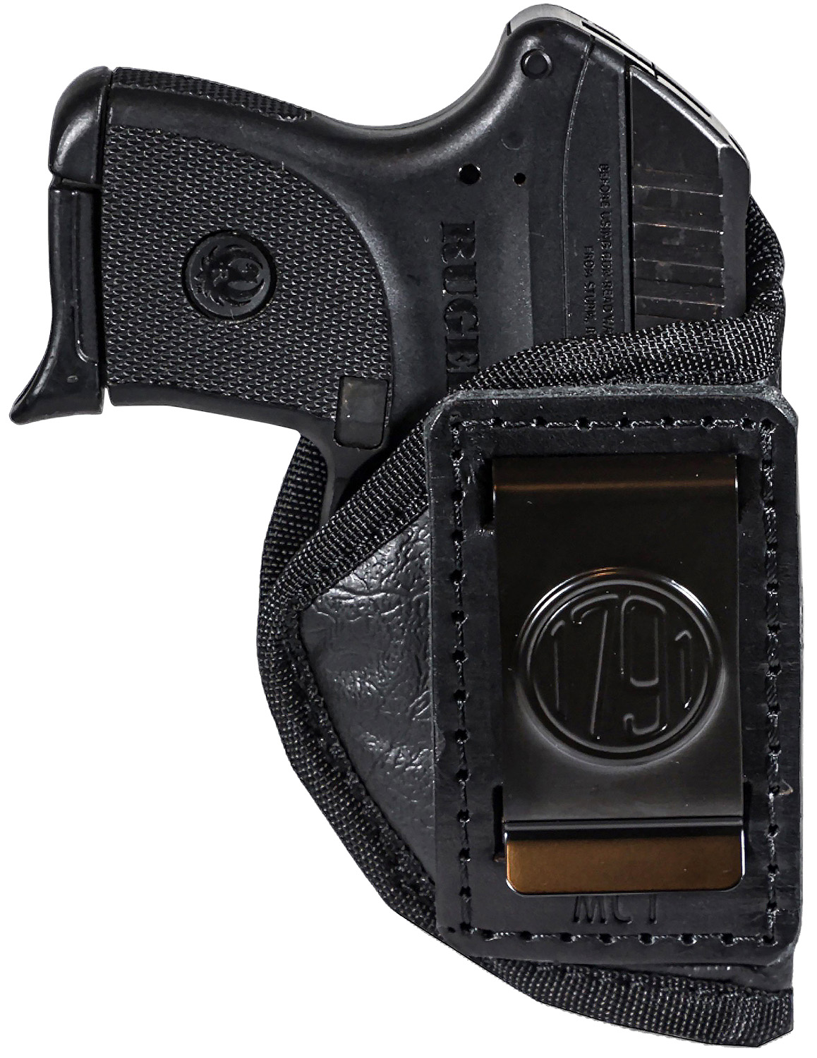 1791 Gunleather ECOP1BLKR EcoCarry IWB Pocket Size Black Right Hand