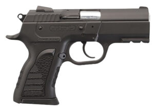 Tanfoglio TFCOMPACTF9 Force Plus Compact Frame 9mm Luger 13+1 3.60" Stainless Barrel, Black Steel Serrated Slide, Black Polymer Frame w/Picatinny Rail, Black Polymer Grip