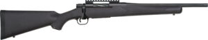 Mossberg 28228 Patriot Carbine 308 Win 5+1 18" Matte Blued Threaded Bull Barrel, Matte Blued Picatinny Rail Receiver, Black Fixed Synthetic Stock