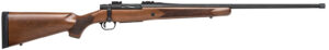 Mossberg 28239 Patriot  Full Size 7mm PRC 3+1 24" Matte Blued Fluted Threaded Barrel, Drilled & Tapped Matte Blued Stainless Steel Receiver, Walnut Fixed Stock
