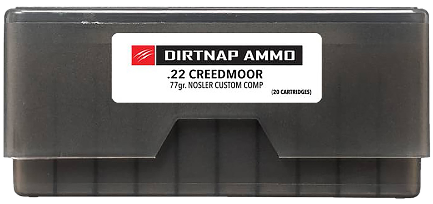 Fierce Firearms DNP22CM77GR Dirtnap 22Creedmoor 77gr 20 Per Box/10 Case