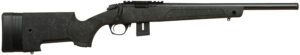 Bergara Rifles BMR007 BMR-X  22 LR 10+1 18" Blued Heavy Threaded Barrel, Blued Picatinny Rail Receiver, Adj LOP Green w/Black Webbing Synthetic Stock