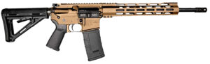 Diamondback DB1718B042 DB15  300 Blackout 30+1 Burnt Bronze Cerakote Picatinny Rail Aluminum Receiver, Black Synthetic Stock