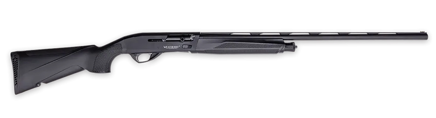 Weatherby ES21228PGM Element II 12 Gauge 3" 2+1 28" Matte Black Vent Rib Barrel & Receiver, Adj Shim Black Synthetic Stock