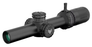 Swampfox Optics ARH16241GM Arrowhead  Black 1-6x24mm 30mm Tube Guerrilla Dot MOA Green Reticle