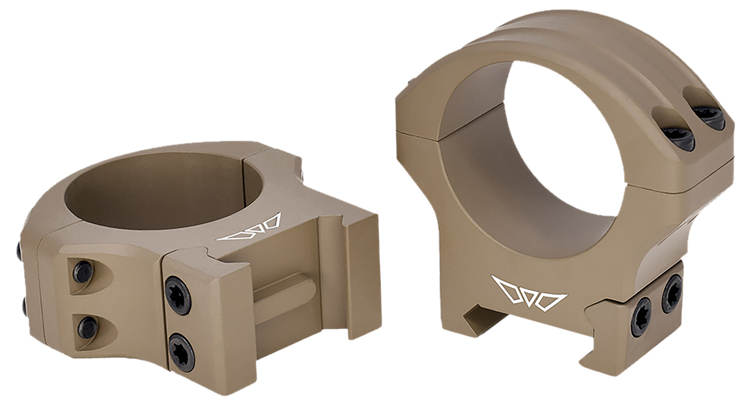 Warne 8502DE HyperLite Dark Earth Cerakote MagnaFusion Alloy 1" Tube Maxima/Weaver/Picatinny