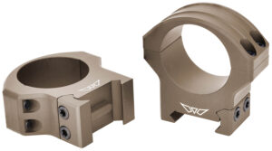 Warne 8515TM HyperLite  Dark Earth Cerakote MagnaFusion Alloy 30mm Tube Maxima/Weaver/Picatinny Fits Tikka