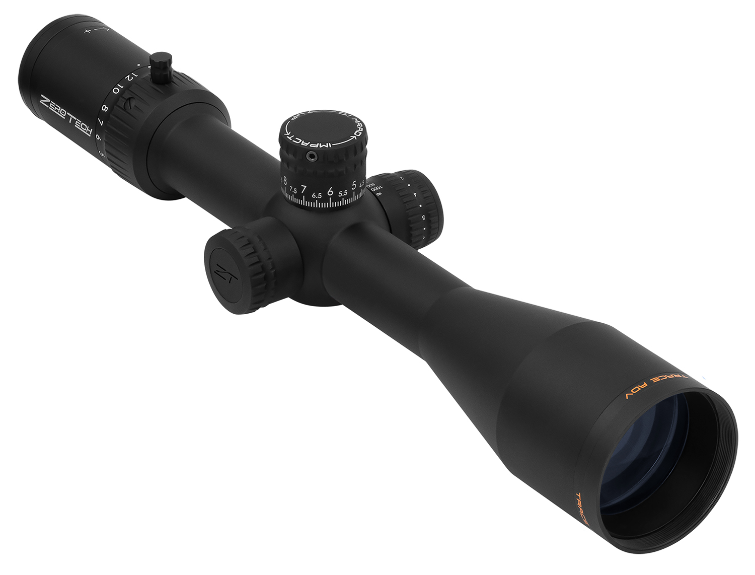Zero Tech Optics TR4245F-IR Trace Advanced Black 4-24x 50mm 30mm Tube Illuminated RMG FFP Reticle