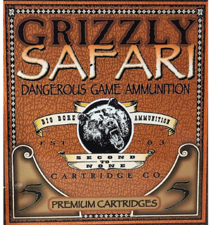 Grizzly Ammo GC47NE1 470NitroExpress 500gr Triple Shock X 5 Per Box/10 Case