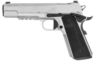 Sig Sauer 1911XR-45-SS 1911  Full Size Frame 45 ACP 8+1 5" Optic Ready/Serrated Stainless Steel Slide & Frame w/Beavertail & Picatinny Rail