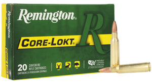 Remington Ammunition 29077 Core-Lokt  250Savage 100gr Pointed Soft Point Core Lokt 20 Per Box/10 Case