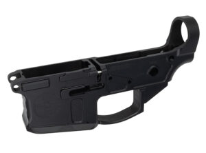 Shield Arms SAO15 SA-15 Stripped Lower Receiver Multi Aluminum Black Anodized for AR-15 Non-Folding