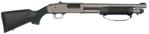 Mossberg 50798 590A1 NFA Pro 12 Gauge 5+1 14" Tungsten Gray Cerakote Barrel & Steel Drilled & Tapped Receiver, Fixed Black Synthetic Stock