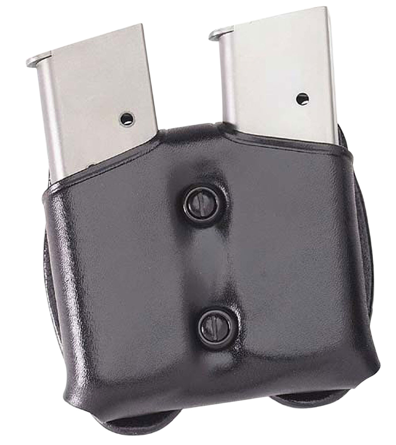 Galco CDM22B CDM Mag Carrier Double Black Leather Belt Loop Belts 1.50-1.75" Wide Compatible w/ Taurus PT140 Ambidextrous Hand