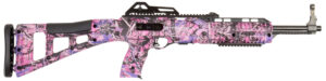 Hi-Point 3895TSPI 3895TS Carbine 380 ACP 10+1 16.50" Threaded Barrel, Country Girl Metal Finish, Country Girl Camo Fixed All Weather Skeletonized Stock & Polymer Grip
