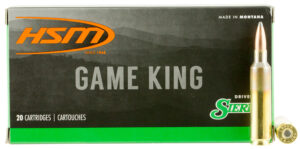 HSM 65X2843N Game King 6.5x284 Norma 140 gr Sierra GameKing Spitzer Boat Tail 20 Per Box/ 20 Case
