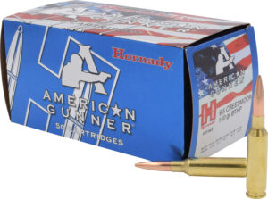 Hornady 81482 American Gunner 6.5Creedmoor 140gr Hollow Point Boat Tail 50 Per Box/10 Case