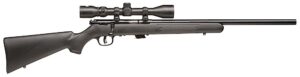 Savage Arms 29200 Mark II FVXP Full Size 22 LR 5+1 21" Matte Blued Button-Rifled Barrel, Drilled & Tapped Matte Blued Steel Receiver, Matte Black Fixed Synthetic Stock, 3-9x40mm Duplex Scope