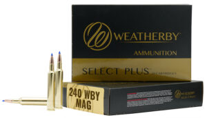 Weatherby B24080TTSX Select Plus  240WthbyMag 80gr Barnes Tipped TSX Lead Free 20 Per Box/10 Case
