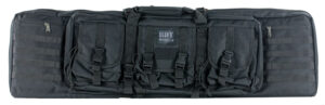 Bulldog BDT6043B BDT Tactical Double 43" Black Nylon, 3 Accessory Pockets, Deluxe Padded Backstraps, Lockable Zipper, Padded Internal Divider