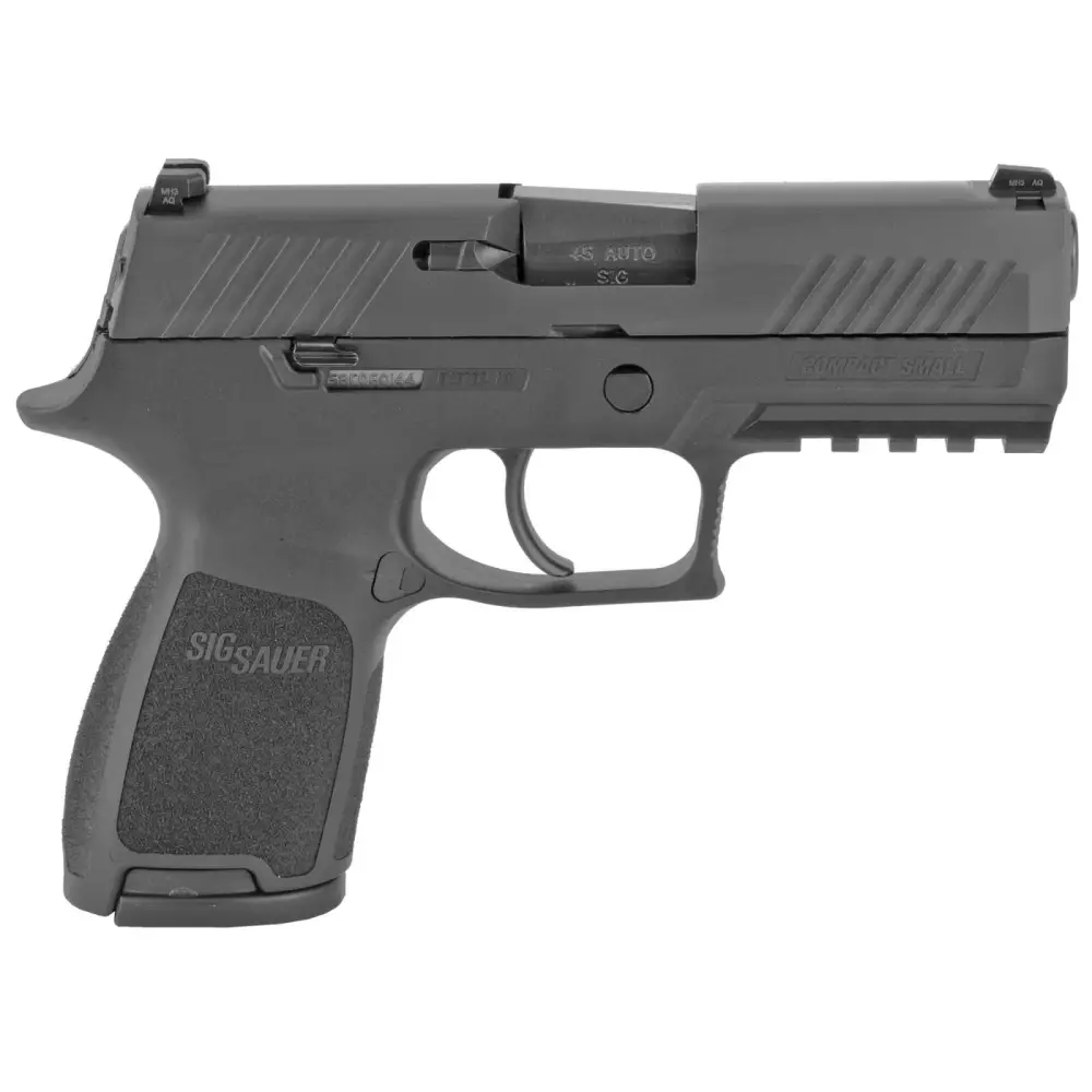 SIG SAUER P320 45ACP PSTL 3.9" BLACK 2-9RD MAGAZINES