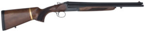 Charles Daly 930108 Triple Threat  12 Gauge 3rd 3" 18.50" Blued Triple Barrel, Black Metal Finish,  Oiled Walnut Checkered Stock & Forend, Removeable Butt Stock, Includes 5 Choke Tubes