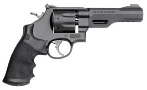 Smith & Wesson 170269 Model 327 Performance Center TRR8 357 Mag or 38 S&W Spl +P Black Stainless Steel 5" Barrel & 8rd  Cylinder, Black Scandium Alloy N-Frame , Black Synthetic Grip , Optics Ready