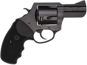 Charter Arms 64520 Pitbull  45 ACP, 5 Shot 2.50" Black Nitride Steel Barrel, Cylinder & Frame w/Black Finger Grooved Rubber Grip