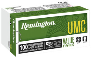 Remington Ammunition R23970 UMC Value Pack 357Mag 125gr Semi Jacketed Hollow Point 100 Per Box/6 Case