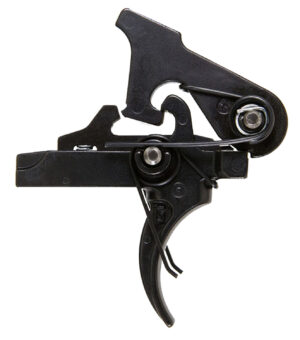 Geissele Automatics 05145 G2S  Two-Stage Curved Trigger w/4.25-4.75 lbs Draw Weight, Black Oxide Finish for AR-15/AR-10