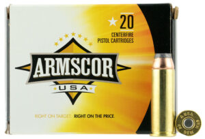 Armscor FAC44M2N USA 44Rem Mag 240gr Jacketed Hollow Point 20 Per Box/25 Case