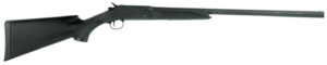 Stevens 22558 301  20 Gauge Break Open 3" 1rd 26" Matte Black Single Shot Barrel, Matte Black Carbon Steel Receiver, Fixed Matte Black Synthetic Stock, Ambidextrous