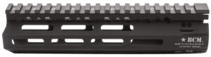 BCM MCMR8556BLK BCMGunfighter MCMR 8" M-LOK, Free-Floating Style Made of Aluminum with Black Anodized Finish for AR-Platform