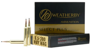 Weatherby B653127LRX Select Plus  6.5-300WthbyMag 127gr Barnes LRX Lead Free 20 Per Box/10 Case