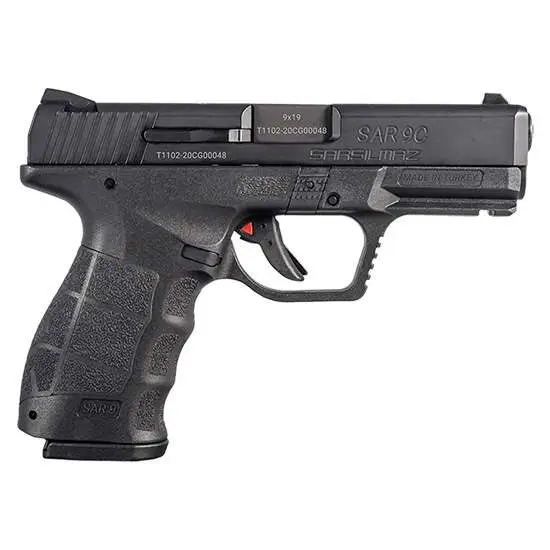 SAR USA SAR9 COMPACT BLACK 9MM PSTL