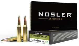 Nosler 40398 E-Tip  6.5Creedmoor 120gr E Tip Lead Free 20 Per Box/10 Case