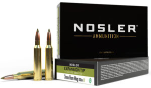 Nosler 40032 E-Tip  7mmRemMag 150gr E Tip Lead Free 20 Per Box/10 Case
