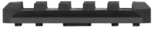 Aim Sports MLRS1 5 Slot Picatinny M-Lok Rail Section Black Anodized