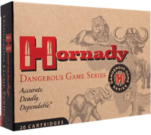 Hornady 82322 Dangerous Game  375H&HMag 300gr Dangerous Game Solid 20 Per Box/6 Case