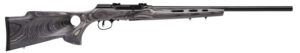 Savage Arms 47221 A Series Target Full Size 22 WMR 10+1 22" High Luster Heavy Target Barrel, High Luster Drilled & Tapped Carbon Steel Receiver, Gray Thumbhole Laminate Stock, Right Hand