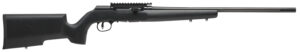 Savage Arms 47223 A Series Pro Varmint Full Size 17 HMR 10+1 22" High Luster Heavy Barrel, High Luster Picatinny Rail Carbon Steel Receiver, Matte Black Boyd's Pro Varmint Wood Stock, Right Hand