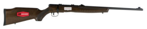 Savage Arms 70210 B Series G Full Size 22 LR 10+1 21" Matte Black Sporter Barrel, Matte Black Drilled & Tapped Carbon Steel Receiver, Satin Walnut Fixed Stock, Right Hand