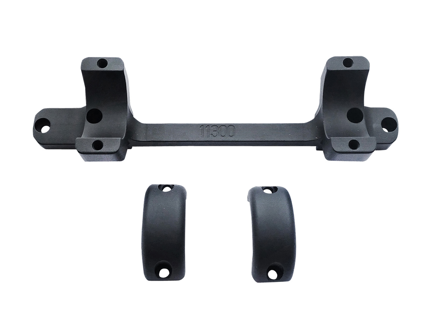 DNZ 21300 Game Reaper Scope Mount/Ring Combo Matte Black 1" Tube, Fits Howa 1500 Long Action Rifle, Medium Rings