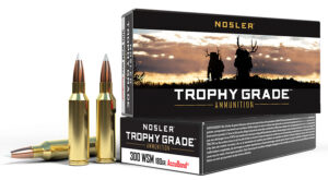 Nosler 60063 Trophy Grade  300WSM 180gr Nosler AccuBond 20 Per Box/10 Case