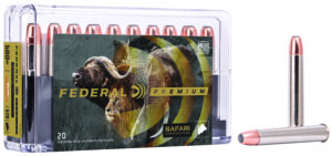 Federal P500NSA Premium Safari Cape-Shok 500NitroExpress 570gr Swift A Frame 20 Per Box/10 Case